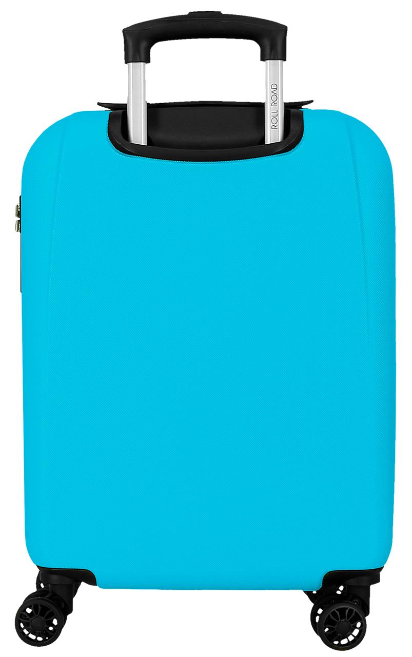 5428624 TROLLEY ABS 55CM. C/EXP. 4R. RR MENORCA TURQUOISE