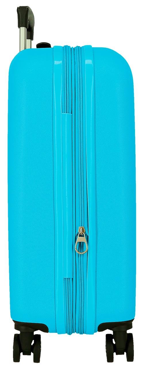 5428624 TROLLEY ABS 55CM. C/EXP. 4R. RR MENORCA TURQUOISE