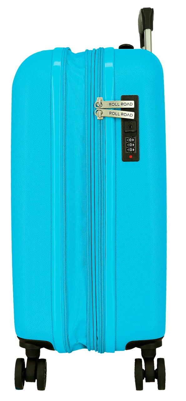 5428624 TROLLEY ABS 55CM. C/EXP. 4R. RR MENORCA TURQUOISE