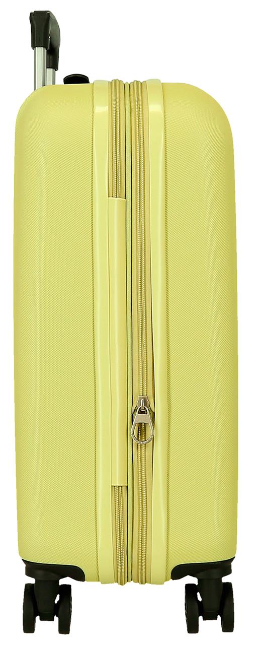 5428626 TROLLEY ABS 55CM. C/EXP. 4R. RR MENORCA GEEL