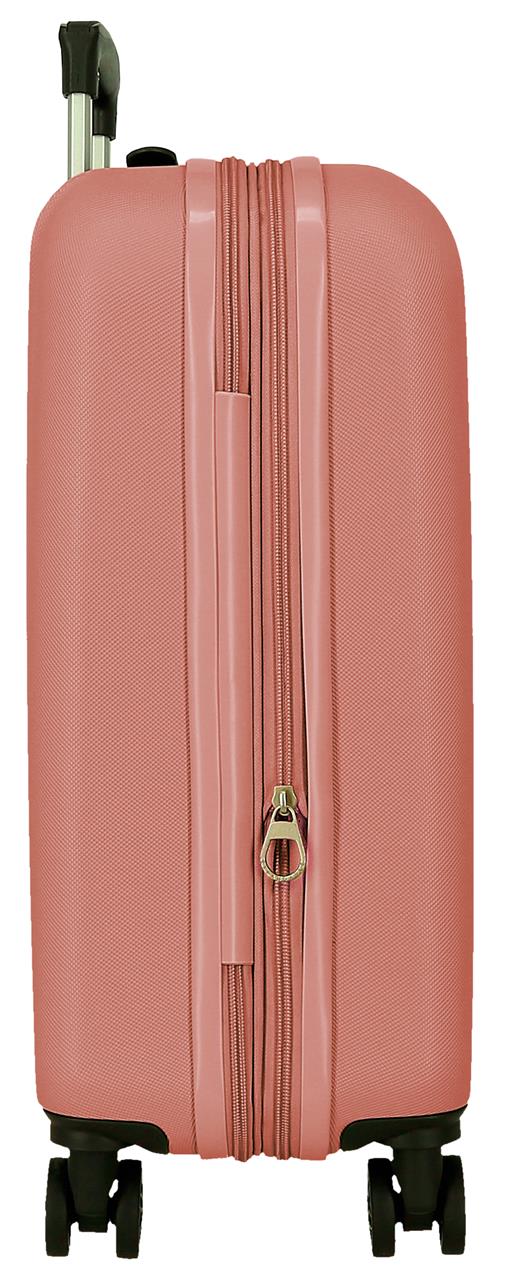 5428627 TROLLEY ABS 55CM. C/EXP. 4R. RR MENORCA NUDE