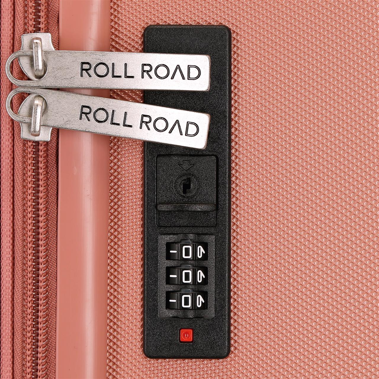 5428627 TROLLEY ABS 55CM. C/EXP. 4R. RR MENORCA NUDE