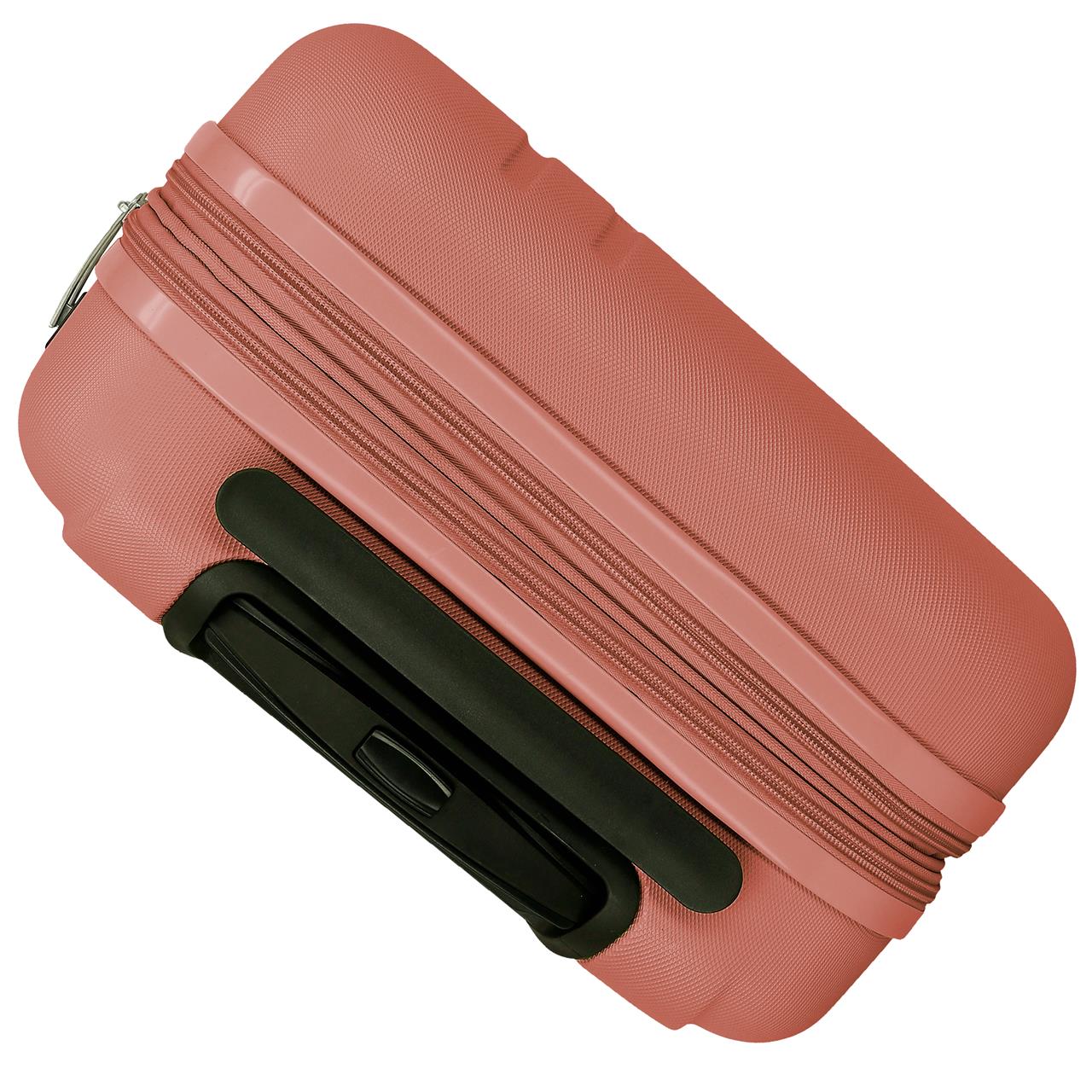 5428627 TROLLEY ABS 55CM. C/EXP. 4R. RR MENORCA NUDE