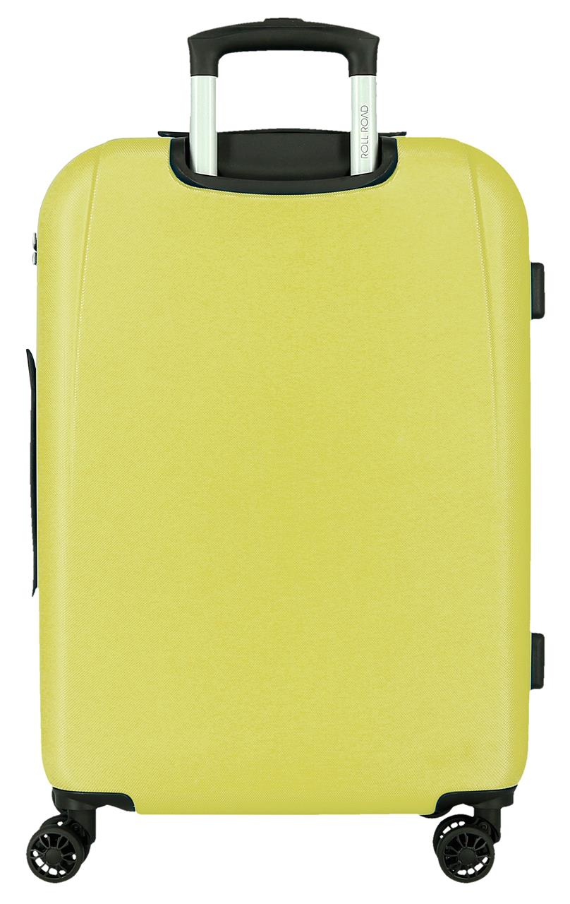 5428826 TROLLEY ABS 65CM. C/ESP. 4R. RR MINORCA GIALLO