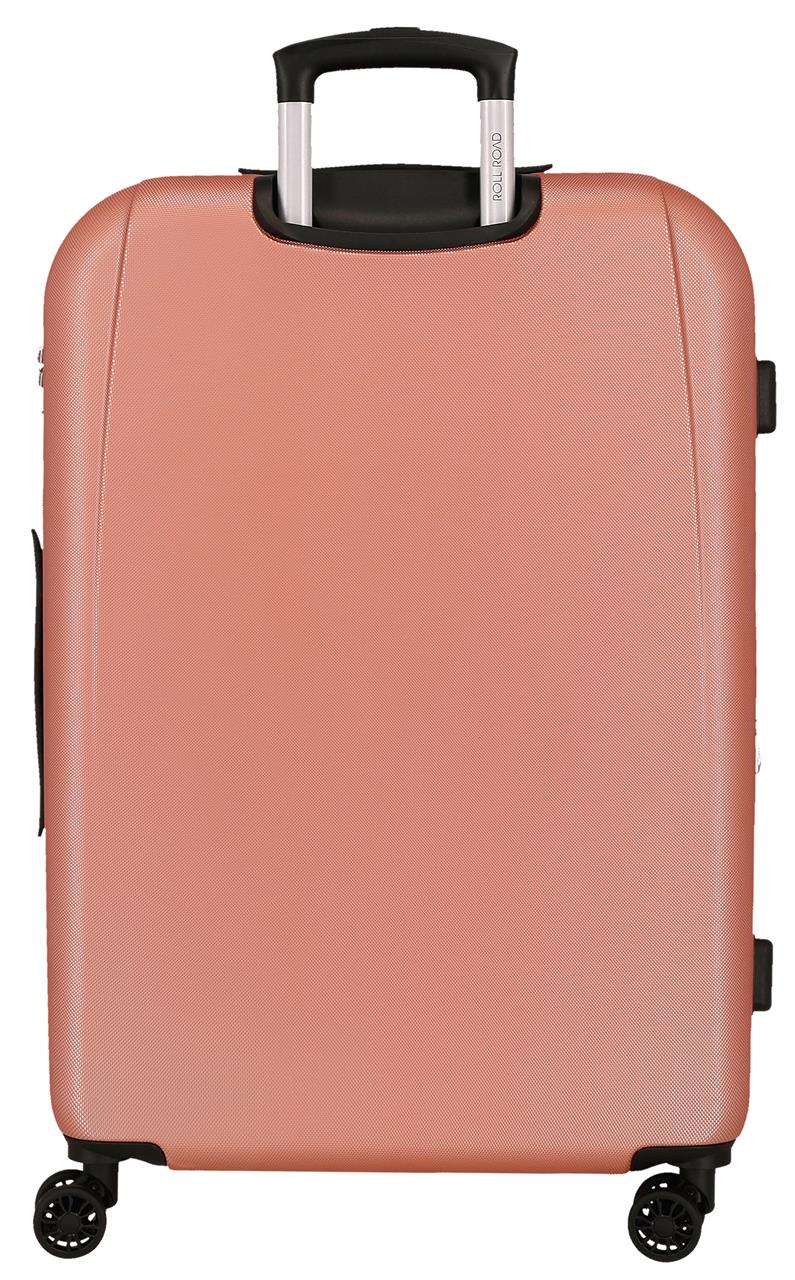 5428827 TROLLEY ABS 65CM. C/EXP. 4R. RR MENORCA NUDE