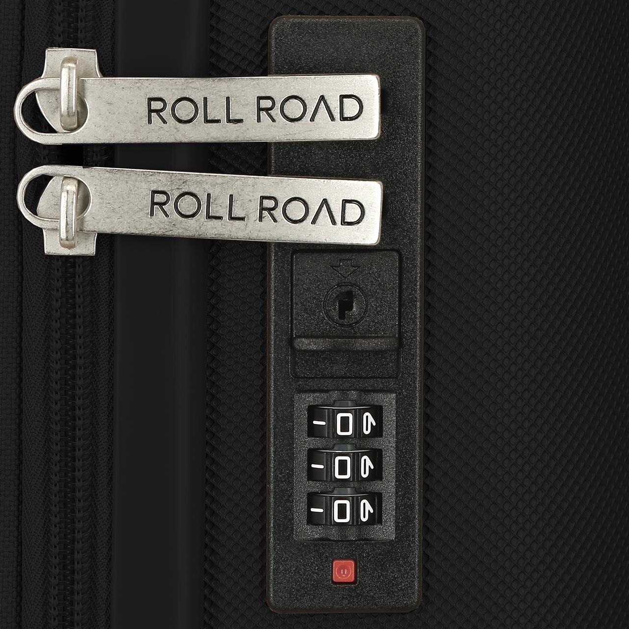 5429321 TROLLEY ABS 75CM. C/EXP. 4R. RR MENORQUE NOIR