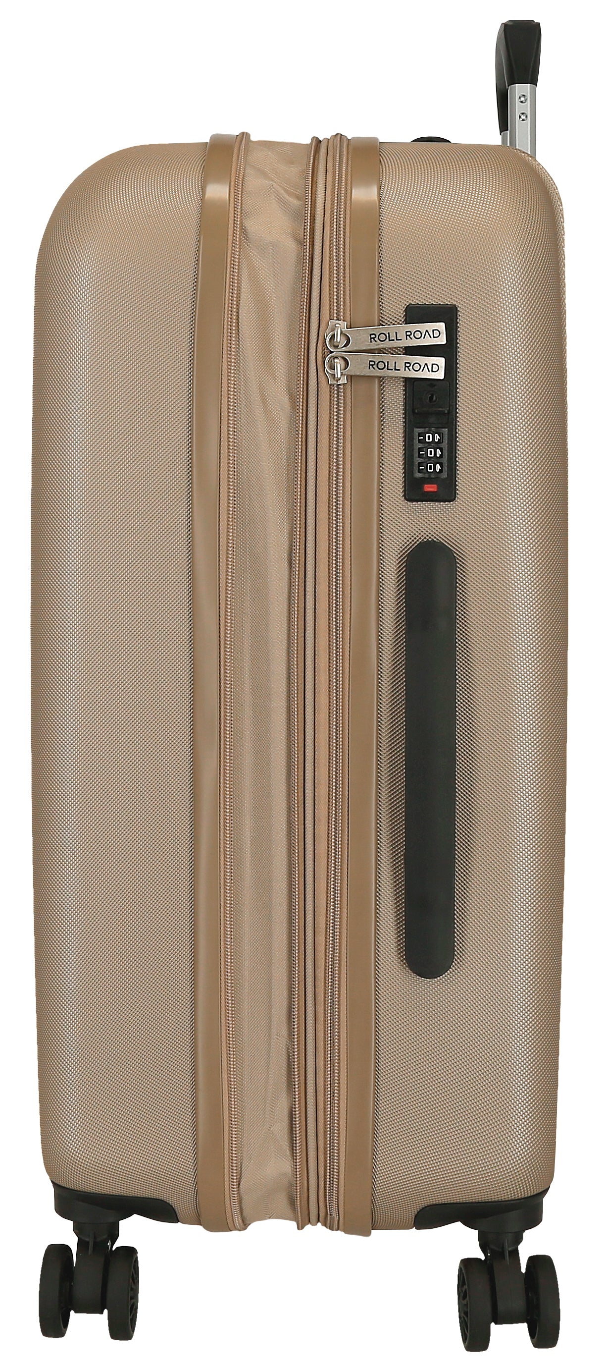 5429325 TROLLEY ABS 75CM. C/EXP. 4R. RR MENORCA CHAMPAGNE