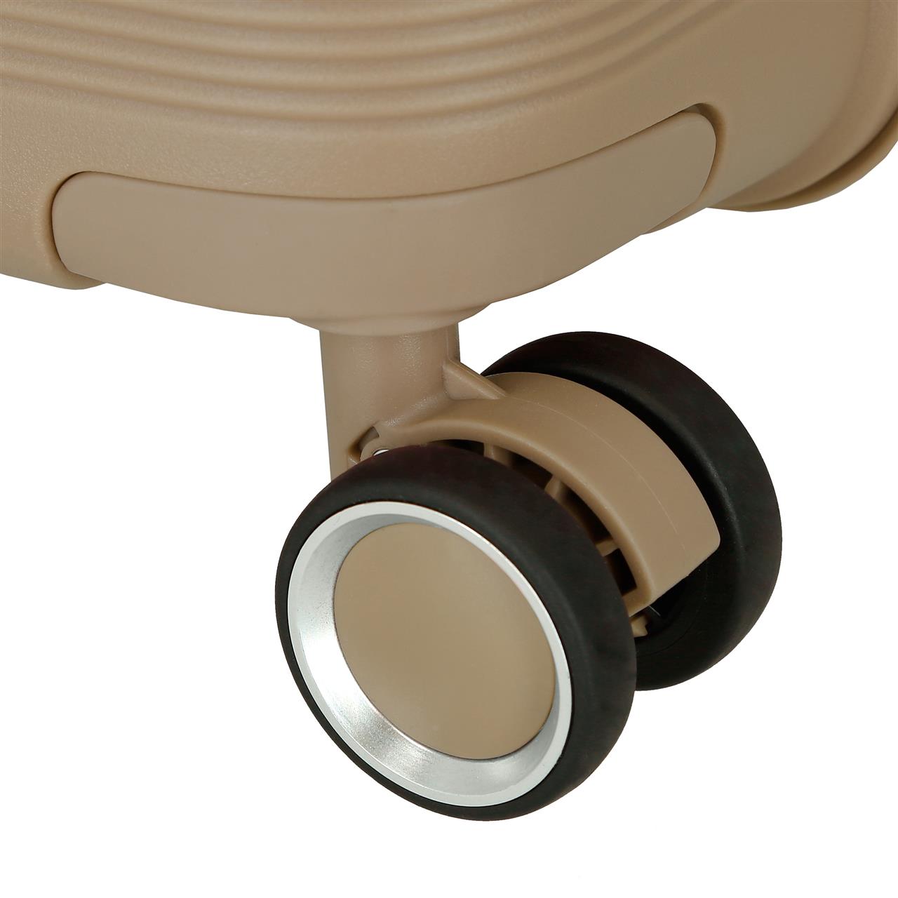 5479124 TROLLEY PP 55CM. 4R. RR-UNIVERSUM BEIGE