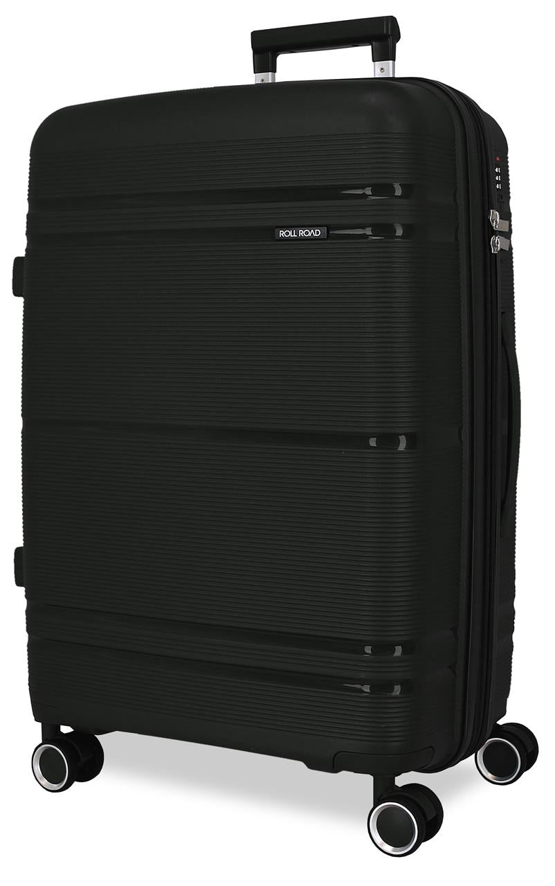 5478821 TROLLEY PP 65CM. C/EXP. 4R. UNIVERSO RR PRETO