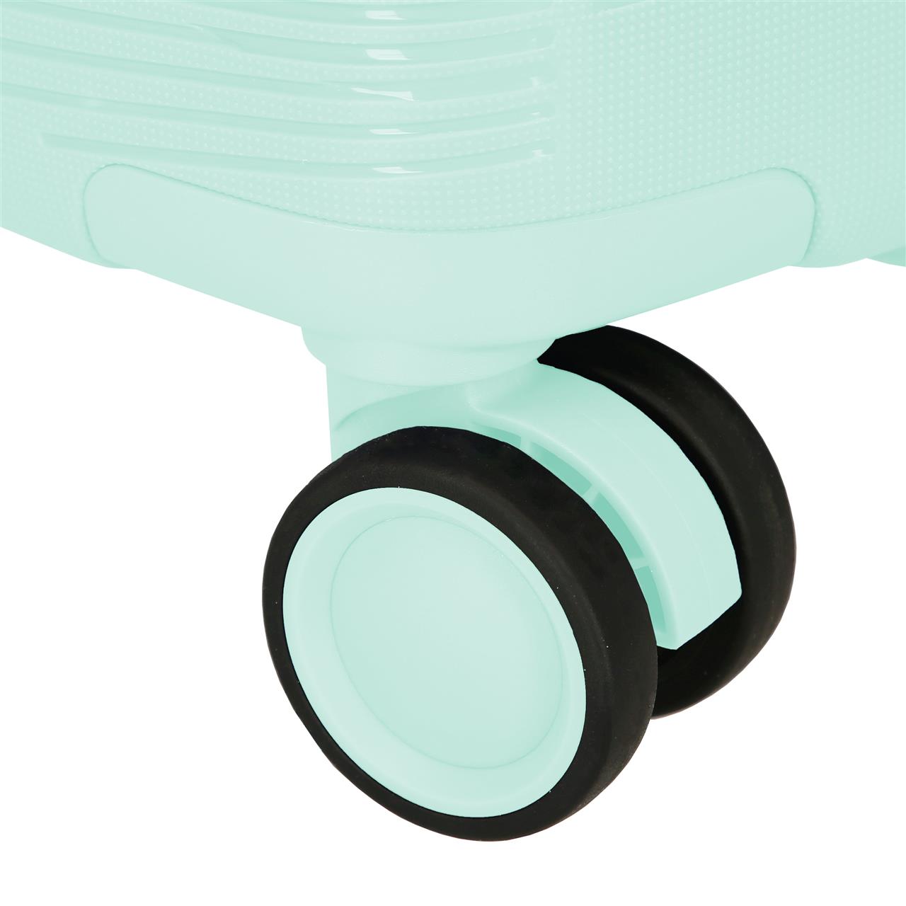 5499224 TROLLEY PP 64CM. 4R. RR ORBIT VERDE TURQUESA
