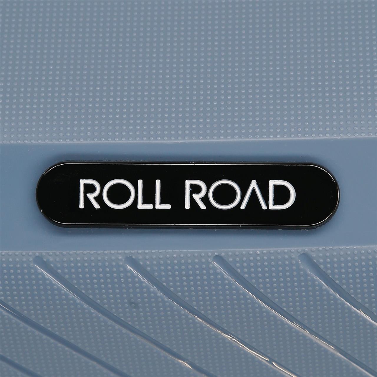 5499322 TROLLEY PP 75CM. 4R. RR BAAN LICHTBLAUW