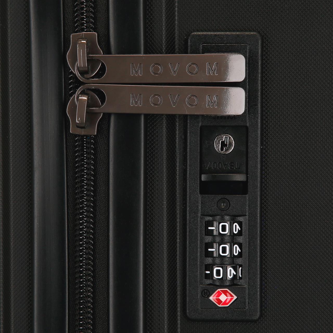 5519121 TROLLEY PP 55CM. 4R. MOVOM BLACK MOON