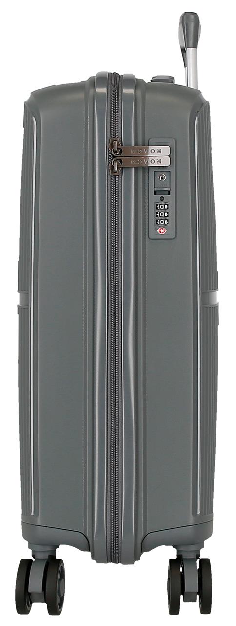 5519122 TROLLEY PP 55CM. 4R. MOVOM GRAY MOON