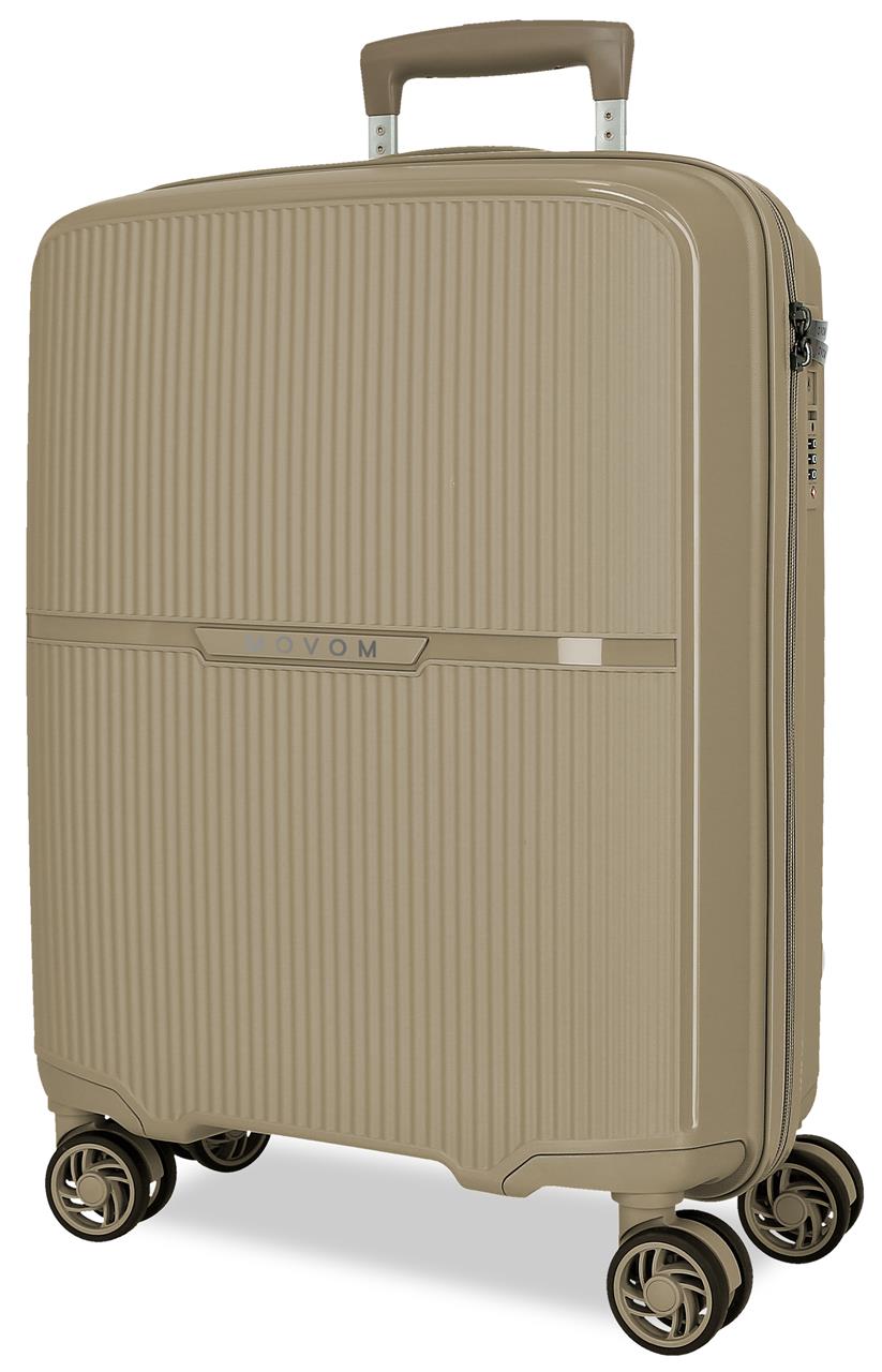 5519125 TROLLEY PP 55CM. 4R. MOVOM KSIĘŻYCOWY TAUP