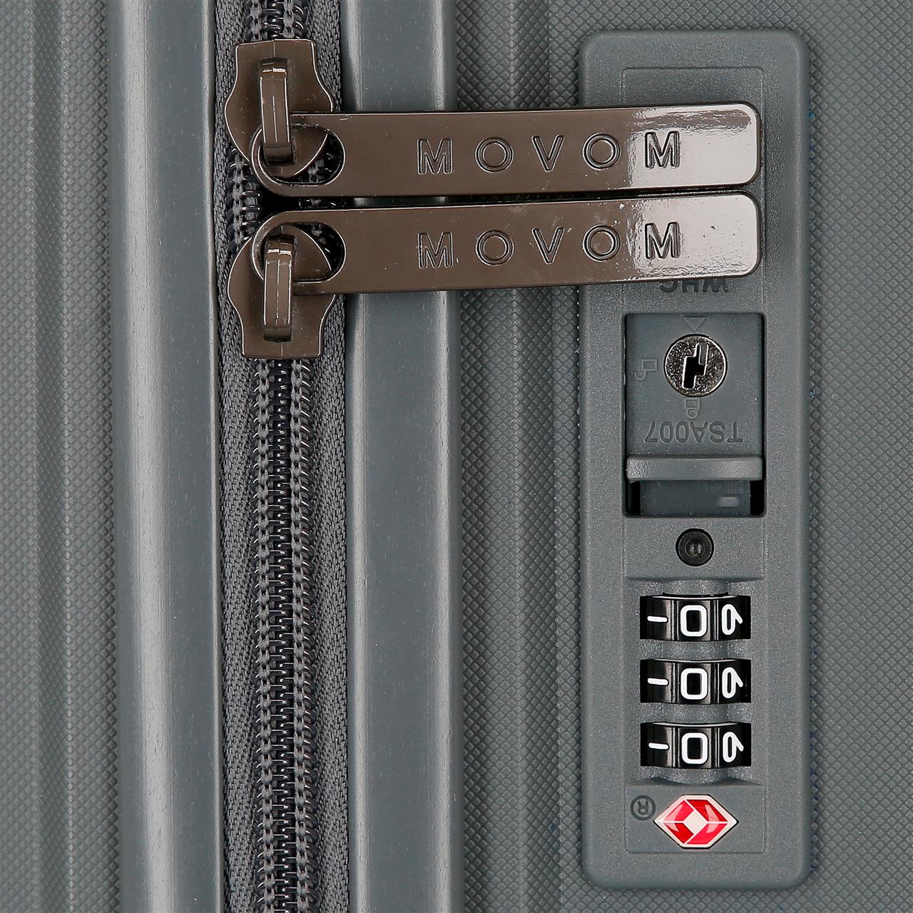 5518822 TROLLEY PP. 66CM. C/EXP. 4R. MOVOM MOON GRIS