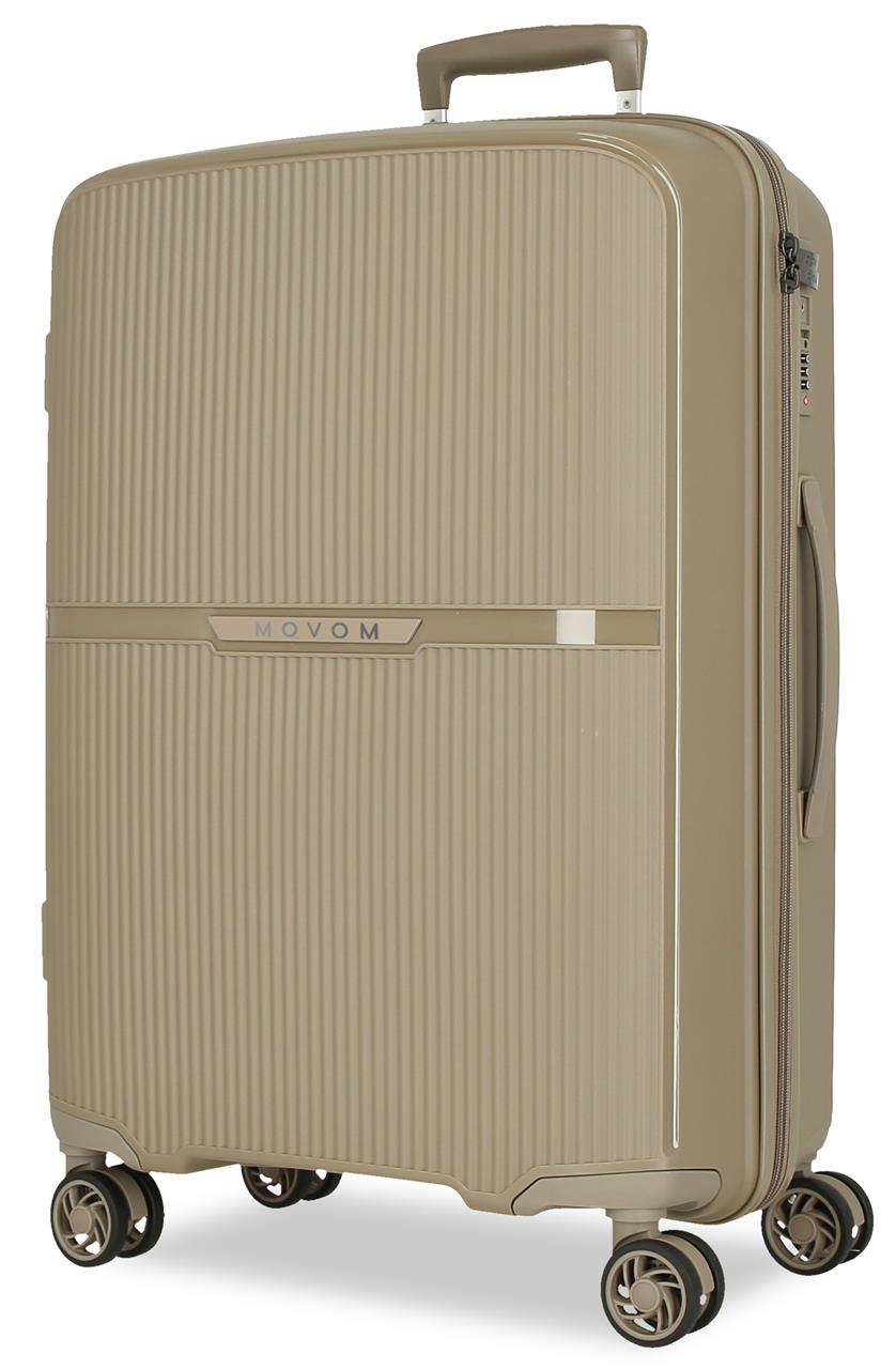 5518825 TROLLEY PP. 66CM. C/EXP. 4R. MOVOM MOON TAUPE
