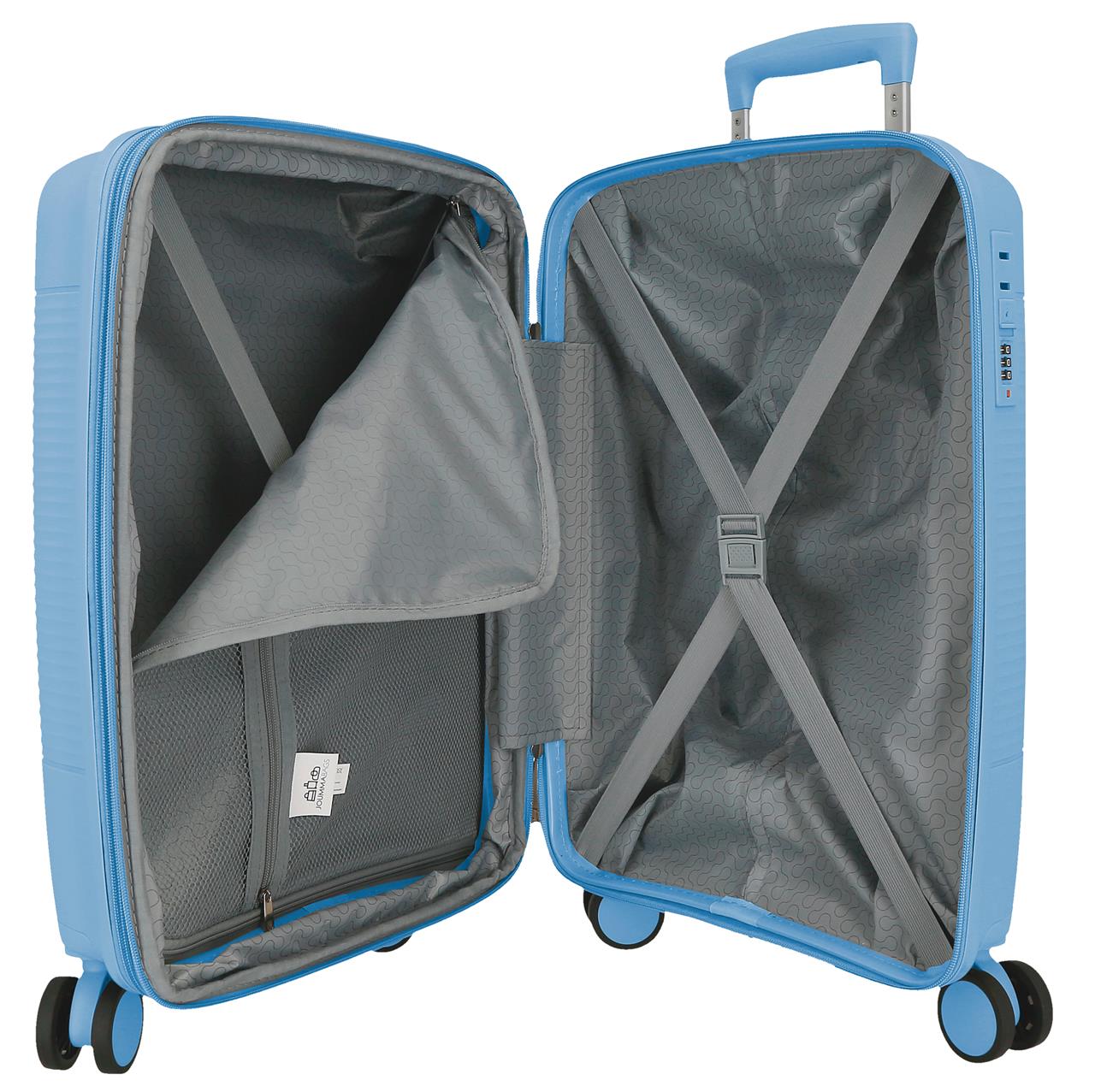 5538624 TROLLEY PP. 55CM. C/EXP. 4R. RR ACADIA BLAU C