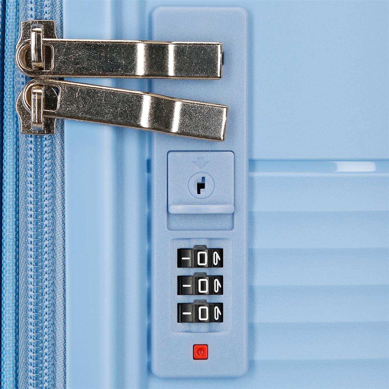 5538624 TROLLEY PP. 55CM. C/EXP. 4R. RR ACADIA BLAU C