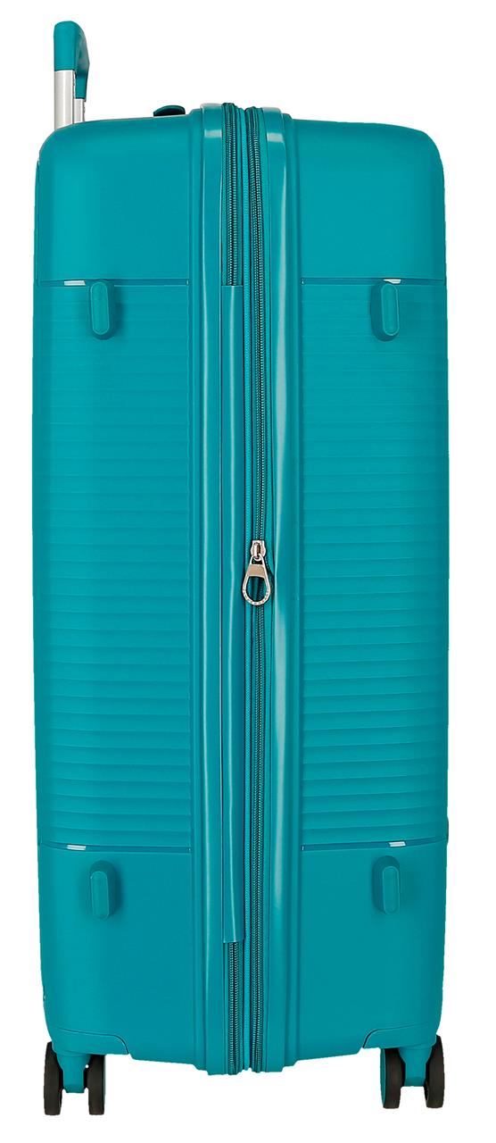 5539223 TROLLEY PP 65CM. 4R. RR ACADIA VERT TURQUOISE