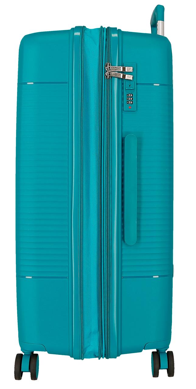 5539223 TROLLEY PP 65CM. 4R. RR ACADIA VERT TURQUOISE