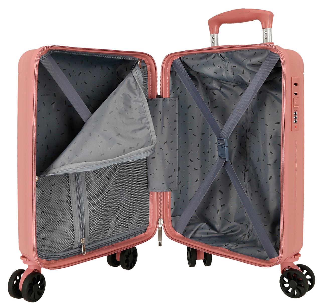 5556324 TROLLEY ABS 40CM. 4R. ABNEHMBAR. MOVOM HOLZ NUDE