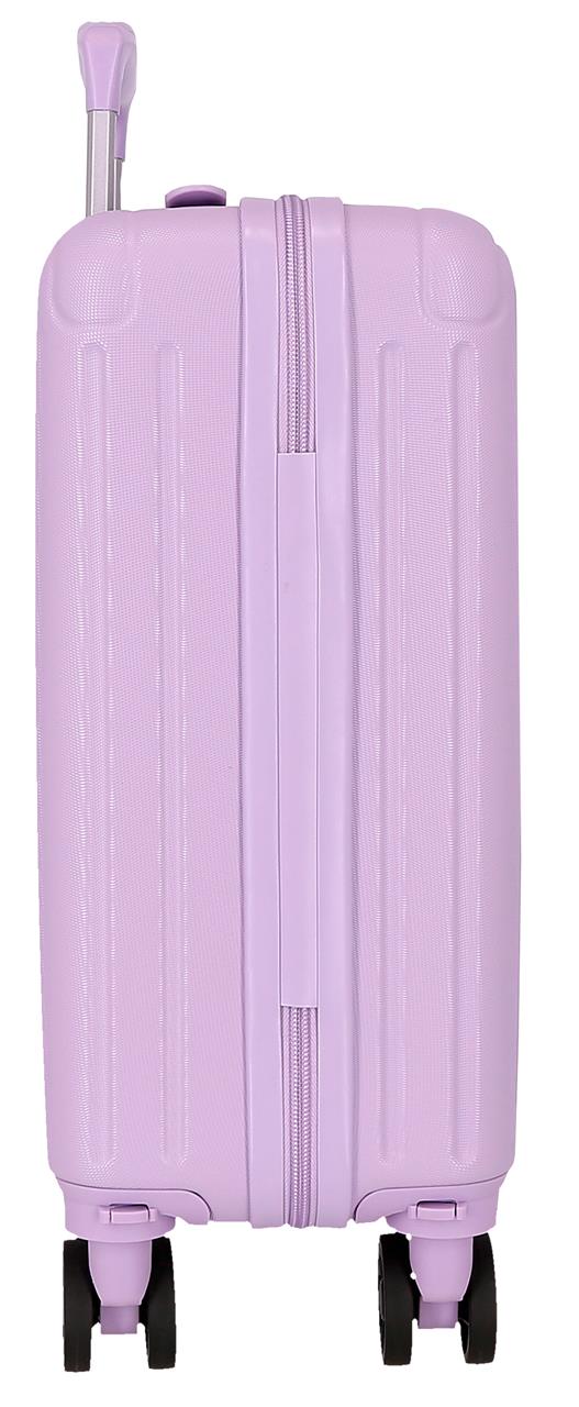 5556326 TROLLEY ABS 40CM. 4Ruedas EXTRAIBLES. MOVOM TIMBER LILA