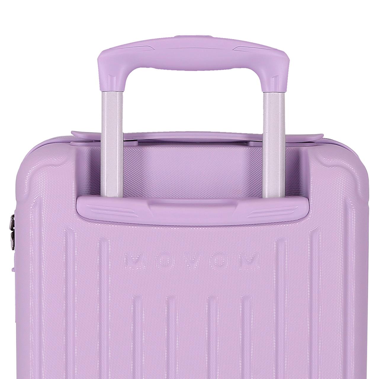 5556326 TROLLEY ABS 40CM. 4Ruedas EXTRAIBLES. MOVOM TIMBER LILA