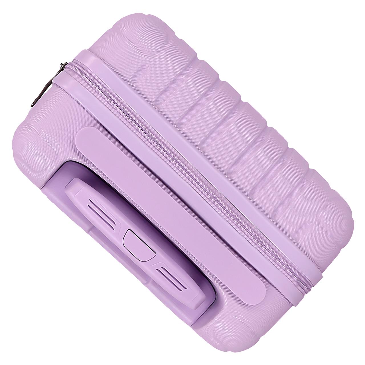 5556326 TROLLEY ABS 40CM. 4Ruedas EXTRAIBLES. MOVOM TIMBER LILA