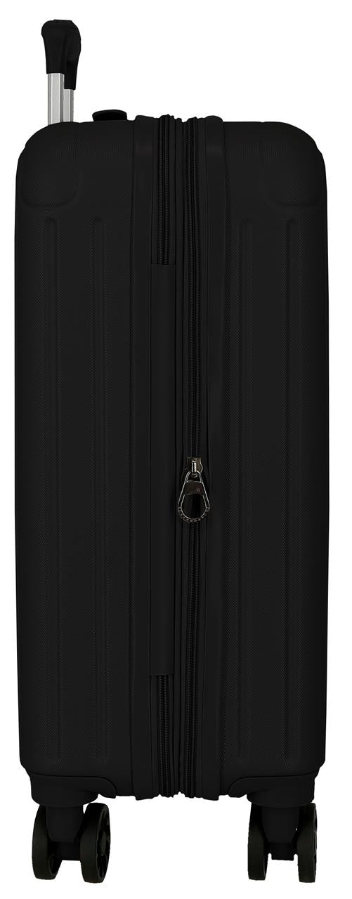 5558620 TROLLEY ABS 55CM. C/EXP. 4R. MOVOM BLACK TIMBER