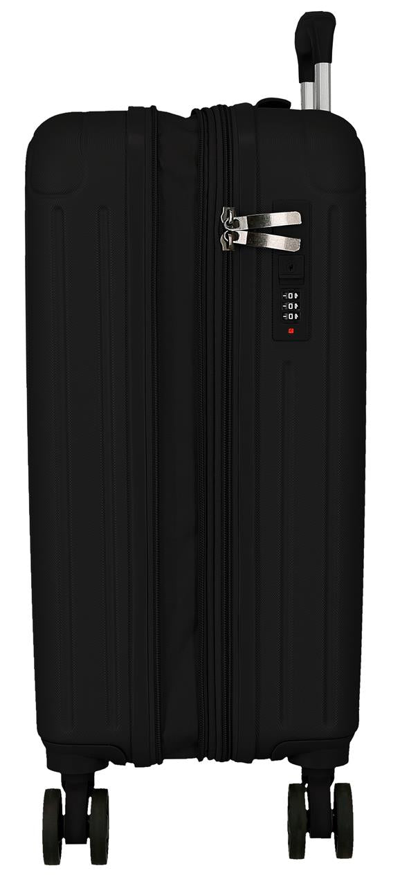 5558620 TROLLEY ABS 55CM. C/EXP. 4R. MOVOM BLACK TIMBER