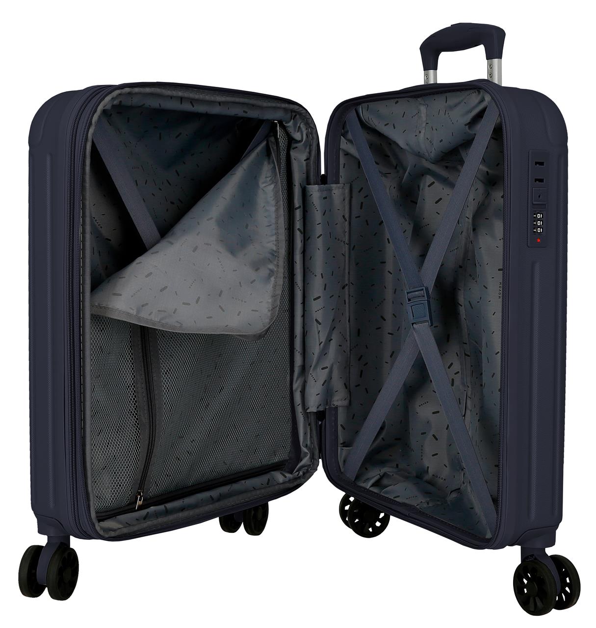 5558921 SET/2 TROLLEY ABS 55-68CM. C/EXP. 4R. MOVOM DREWNO M