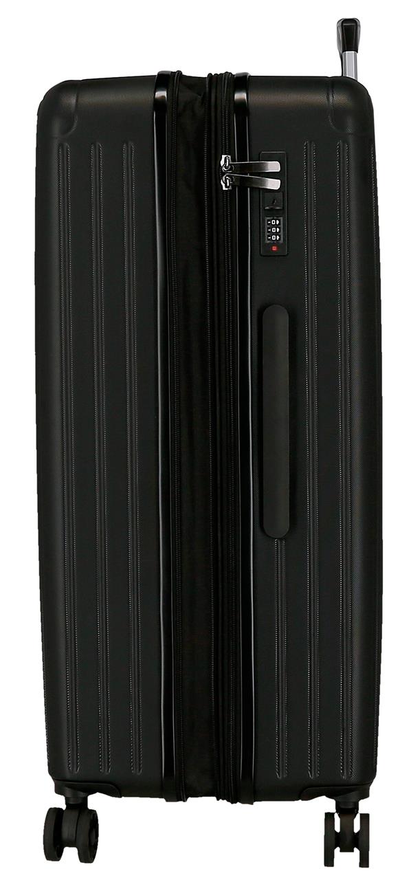 5559320 TROLLEY ABS 78CM. C/EXP. 4R. MOVOM BOIS NOIR