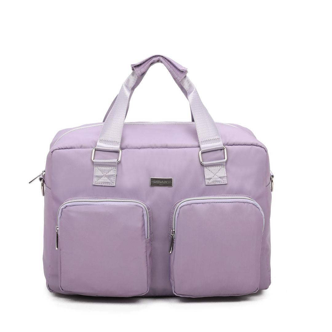 SET DE GREENWICH Valise cabine EXTENSIBLE BUDAPEST ET BOLSA VOYAGE BUFON Lilas
