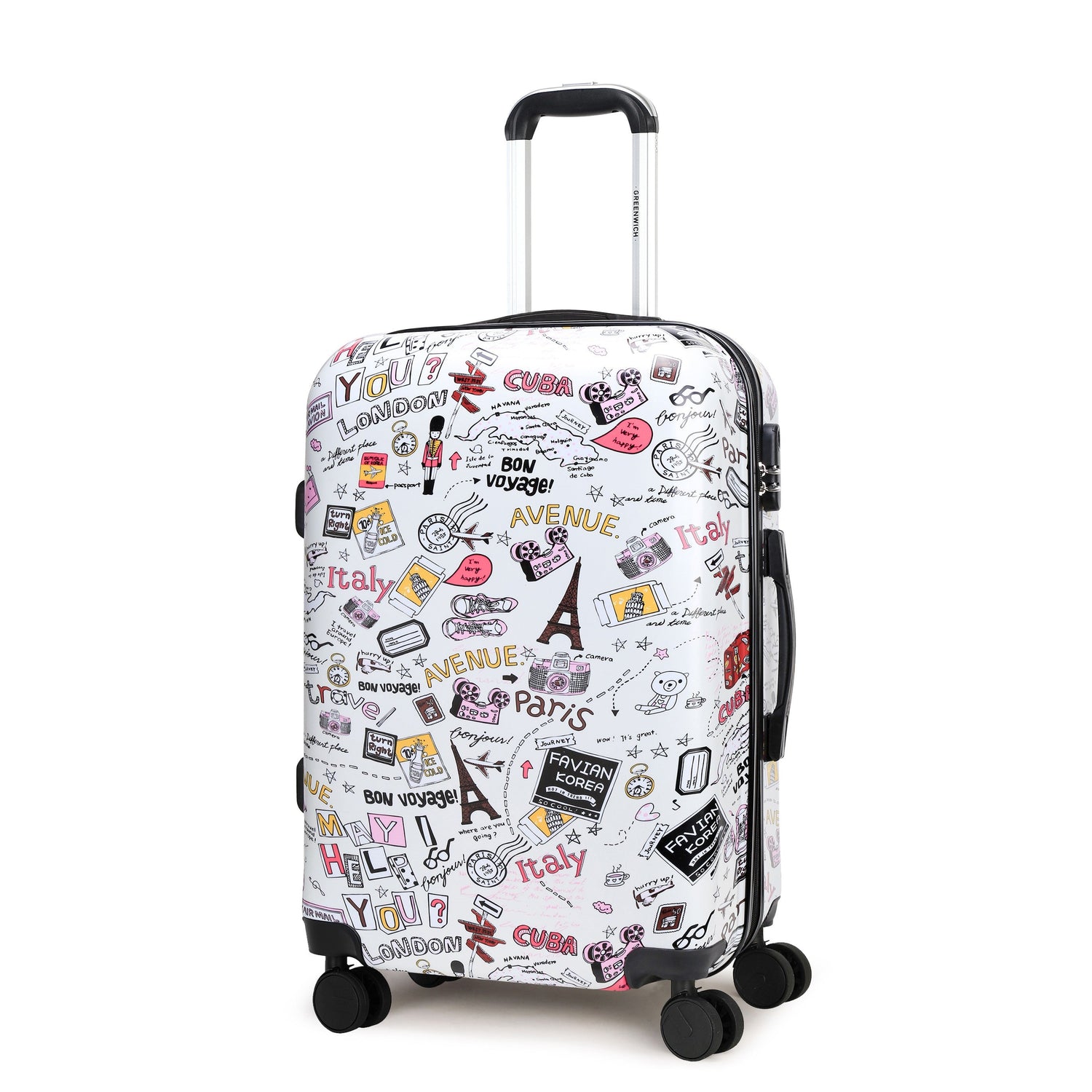 Koffer mit Neceser MARACAIBO Greenwich