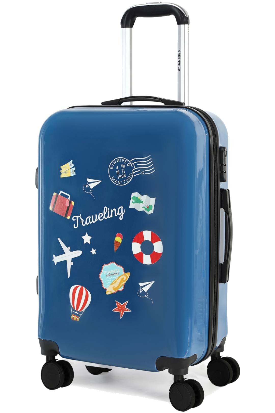 Set van koffers TRAVELING van Greenwich