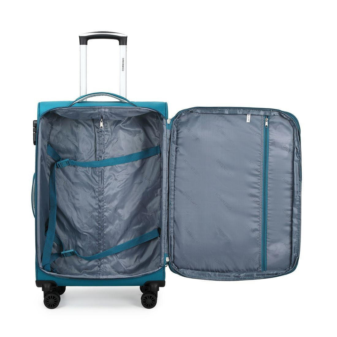 SET GREENWICH Valise cabine ECO-RECYCLED TUNEZ 55CM + BOLSA VOYAGE BOSTON