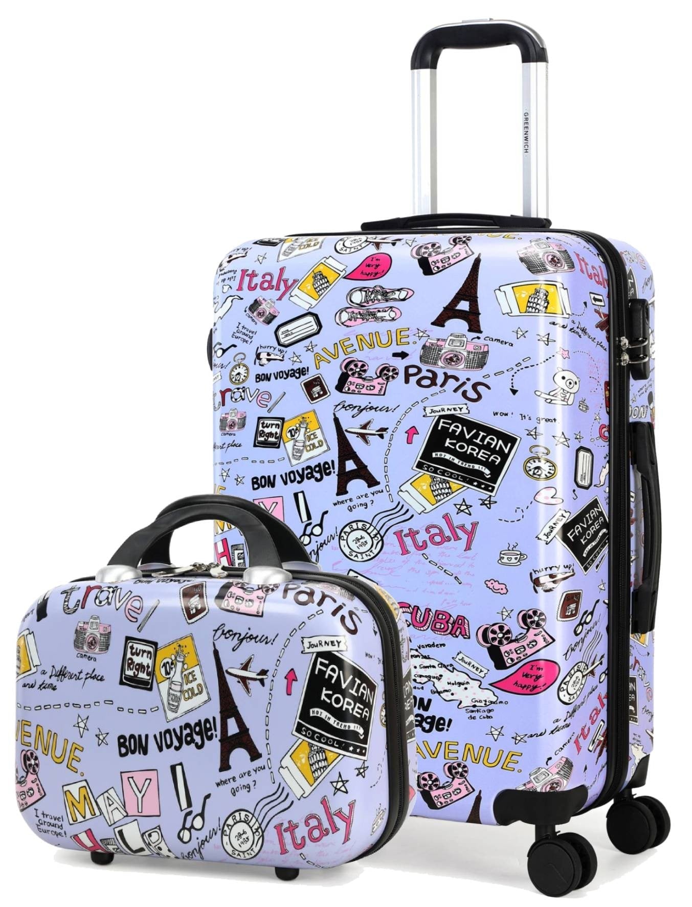 Greenwich Pack Savings Medium suitcase Maracaibo + Neceser