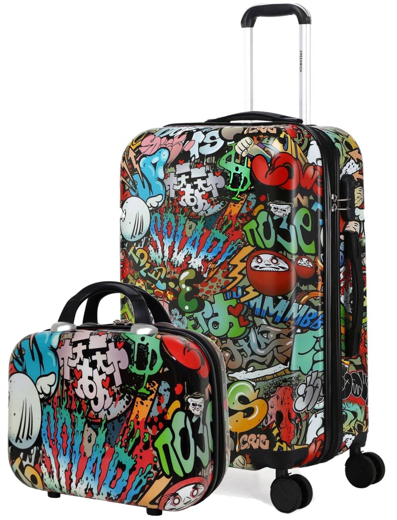 Jeu de valise moyenne COMIC + Neceser