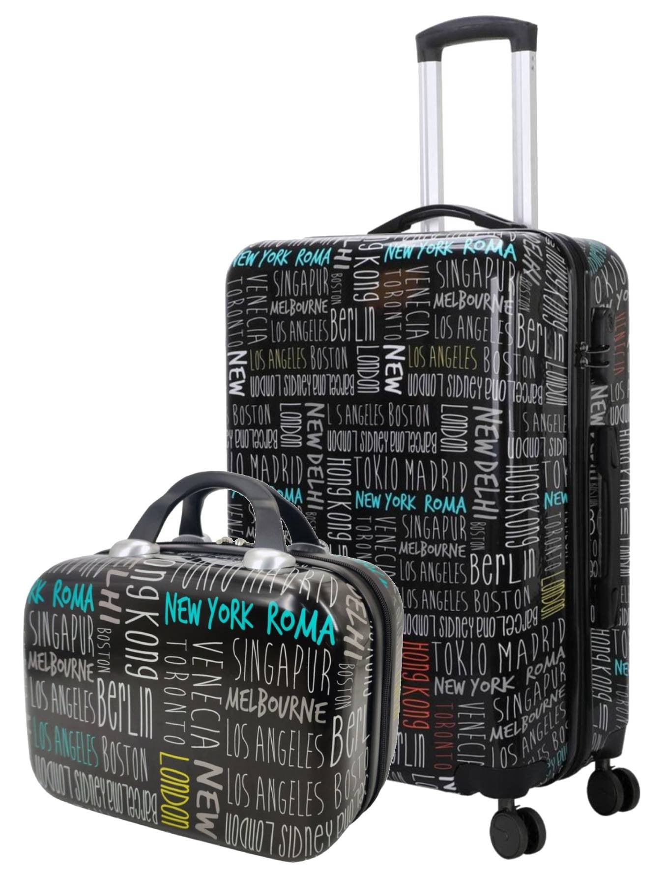 Game di valigia mediana + Neceser BERLIN Di Greenwich