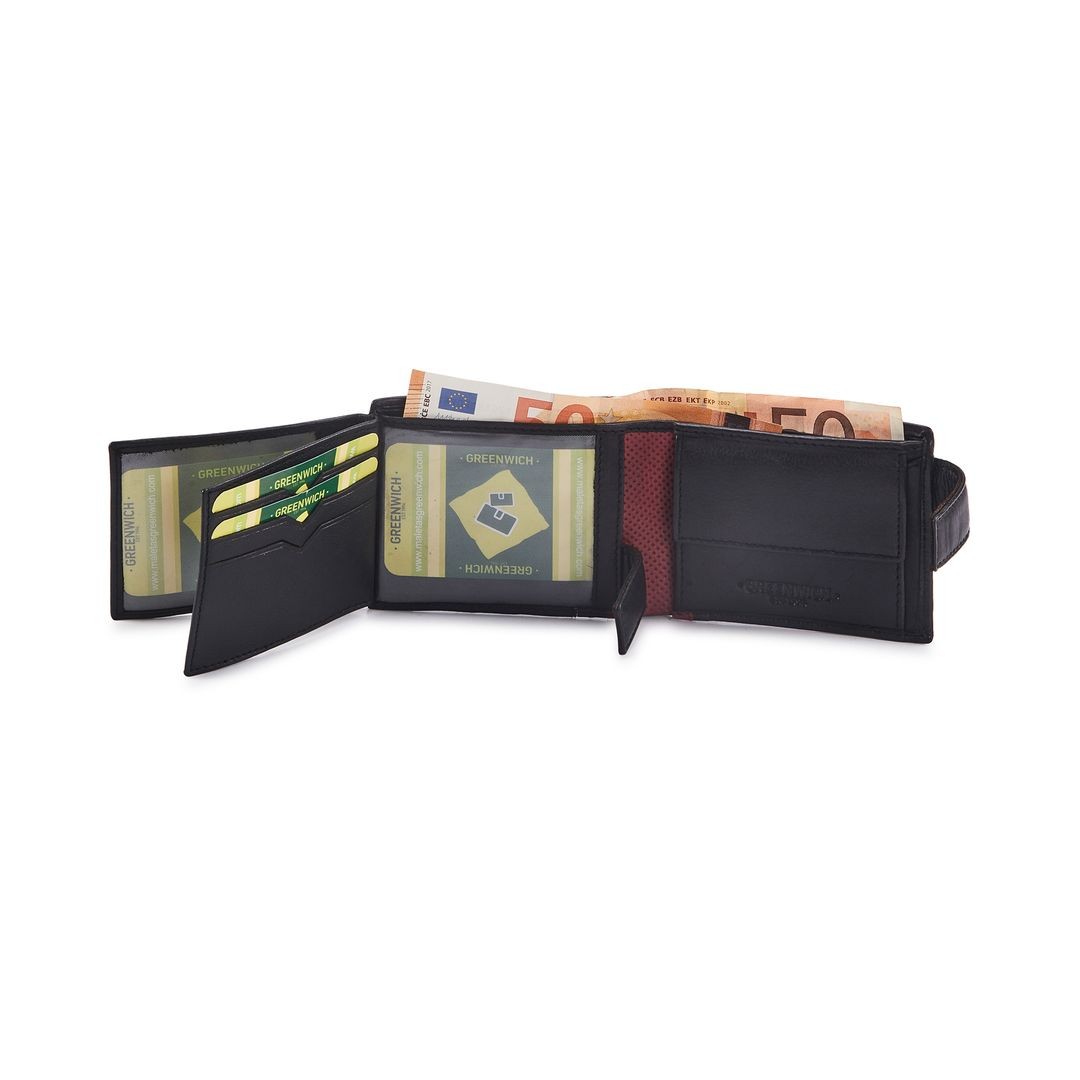 GREENWICH Portfólio de couro - Nil Black 1