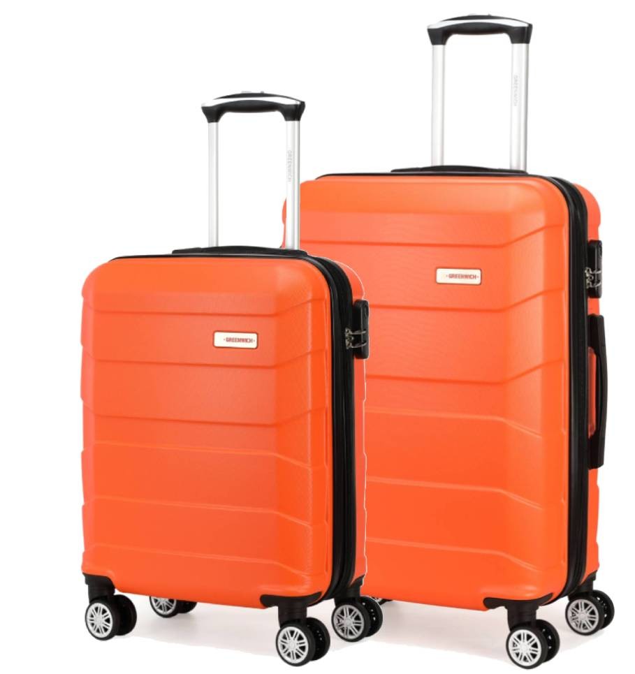 Extensible medium and small suitcase set BUDAPEST of Greenwich