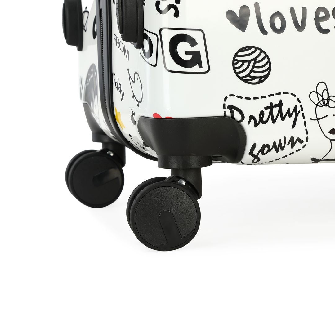 GREENWICH Valise de voyage moyen LOVES 65CM