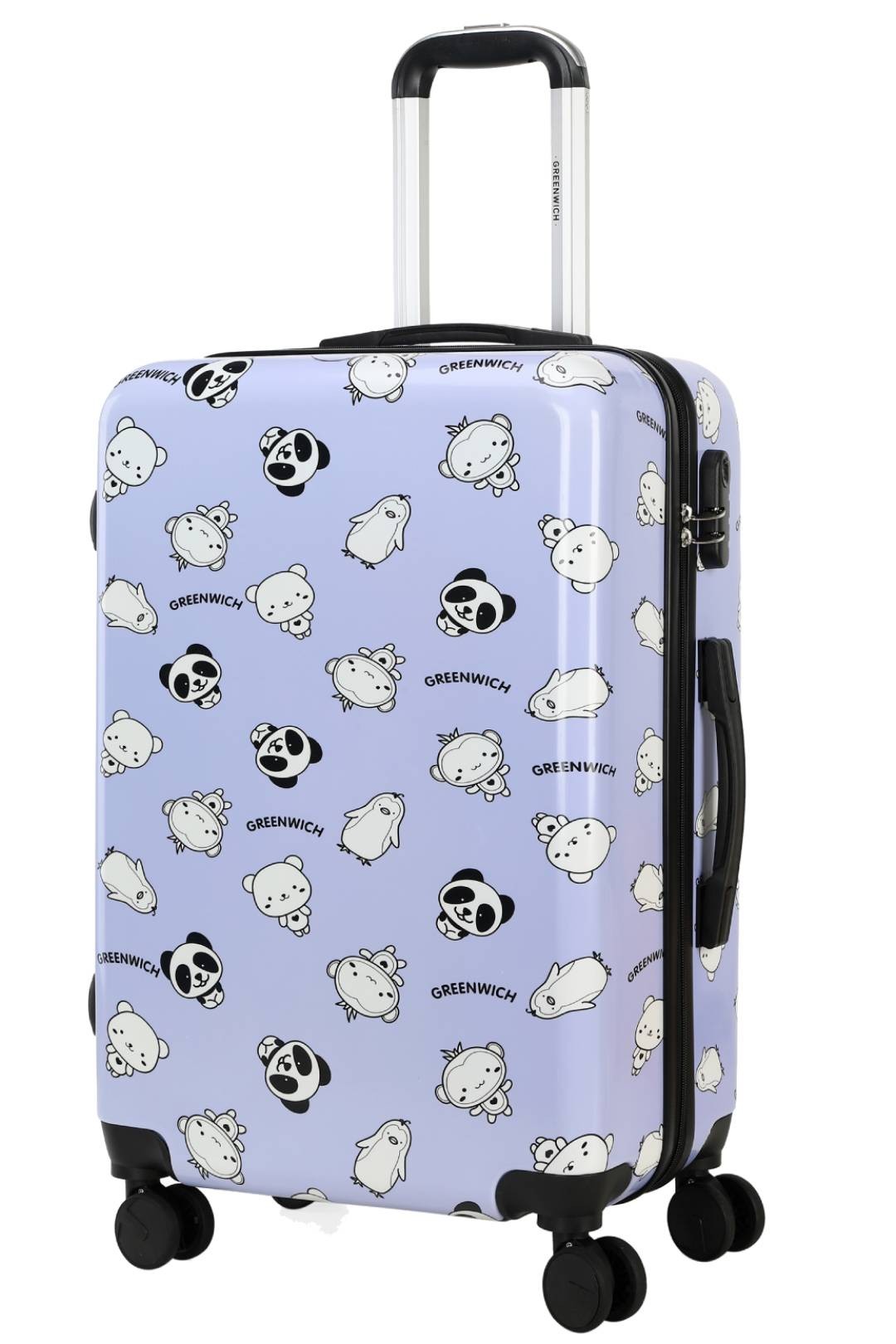 GREENWICH Valise de voyage moyen ANIMALS 65CM