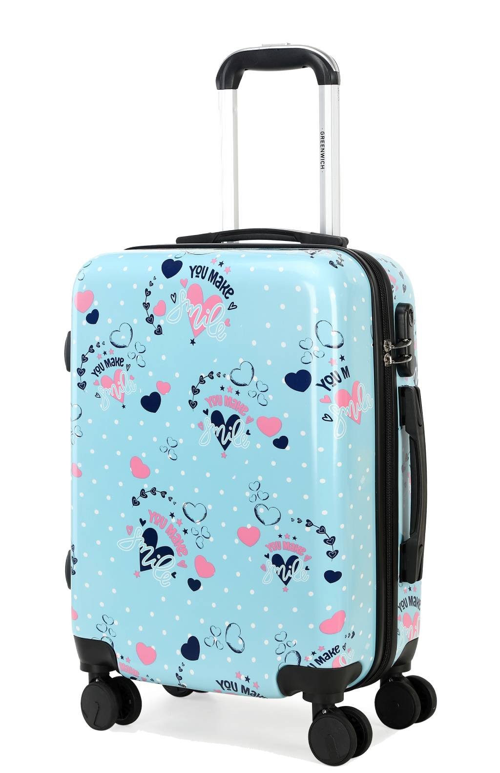 GREENWICH Mala de viagem pequena SWEET SMILE 55CM