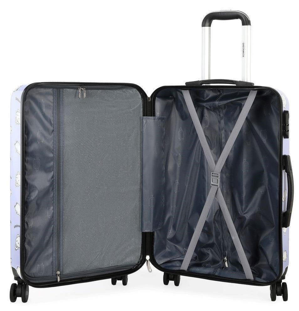 GREENWICH Petite valise de voyage ANIMALS 55CM