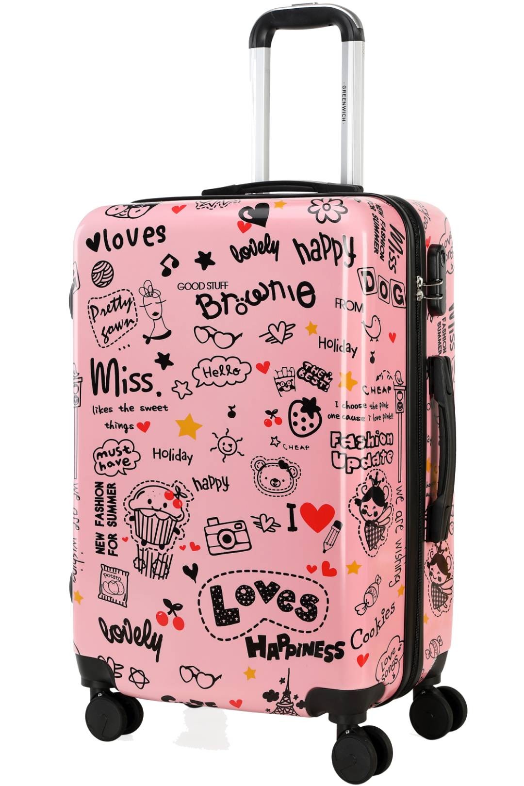 Pack Valigia media di risparmio con Neceser LOVES