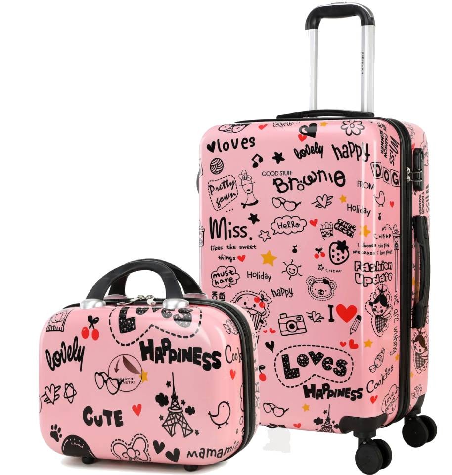 Pack Valigia media di risparmio con Neceser LOVES