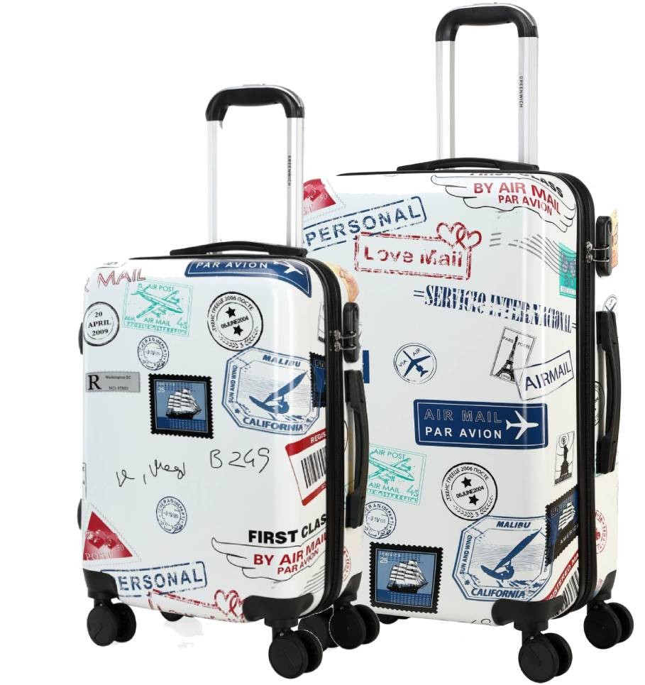 Deux matchs de valise STAMP de GREENWICH