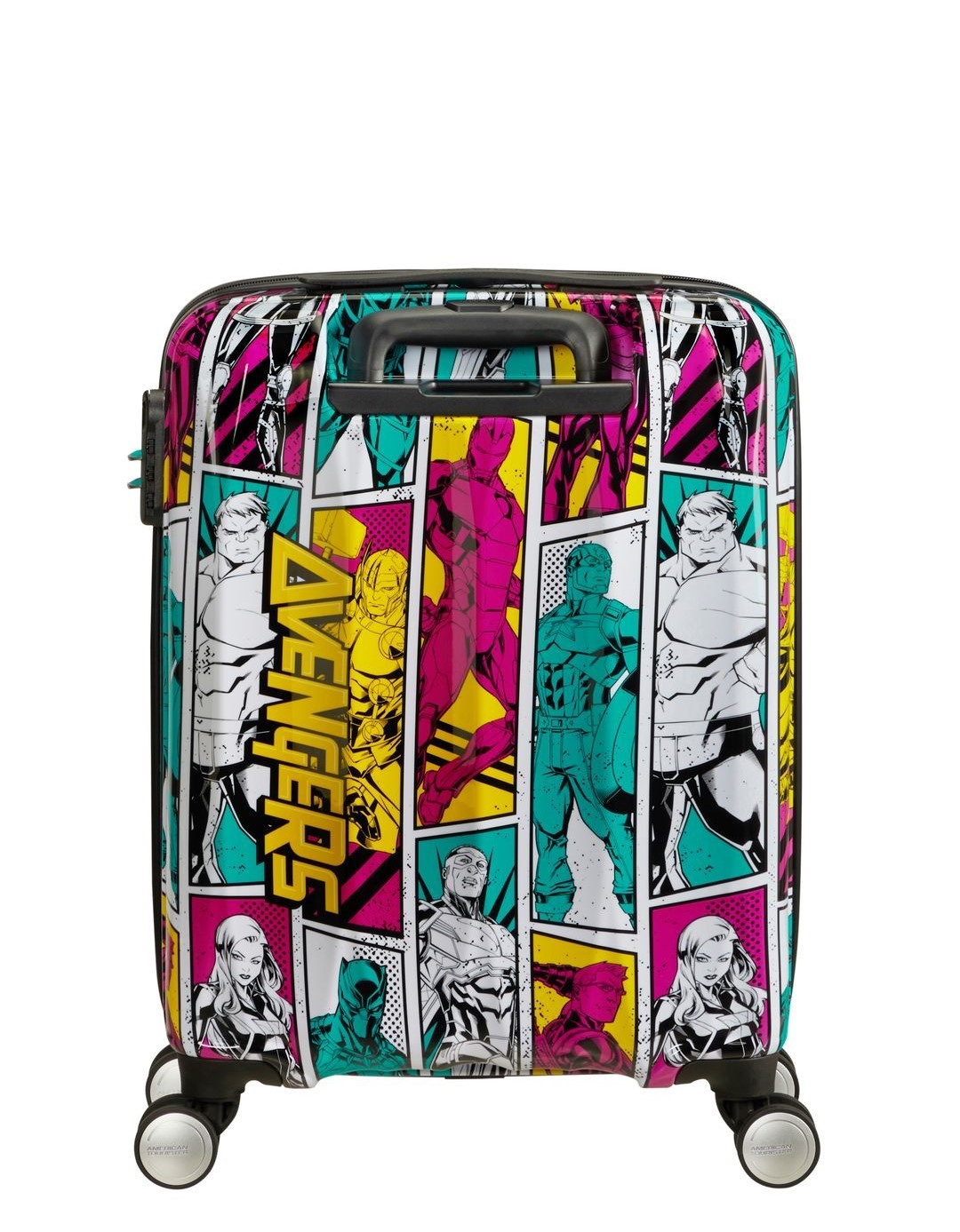 AMERICAN TOURISTER Cabinekoffer AVENGERS MARVEL POP ART 55CM