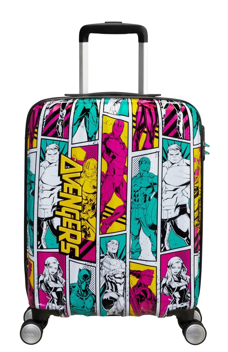 AMERICAN TOURISTER Cabinekoffer AVENGERS MARVEL POP ART 55CM
